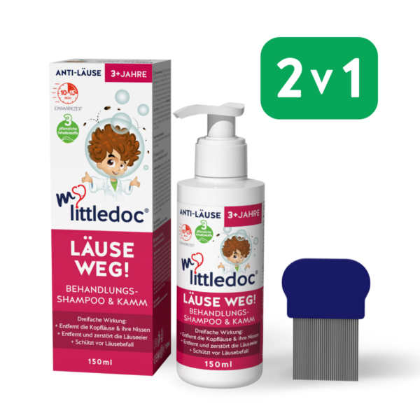mylittledoc® UŠI šampon + glavnik