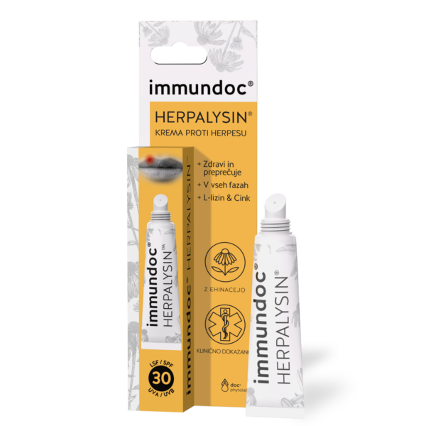 immundoc® HERPALYSIN™ krema proti herpesu