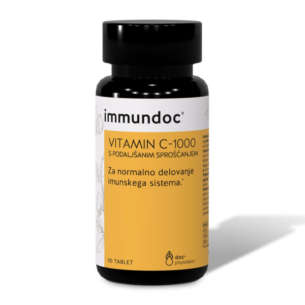 immundoc® Vitamin C 1000 mg, podaljšano sproščanje