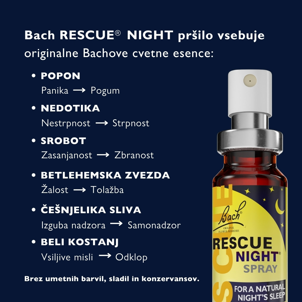 Bach RESCUE® NIGHT pršilo - slika 4