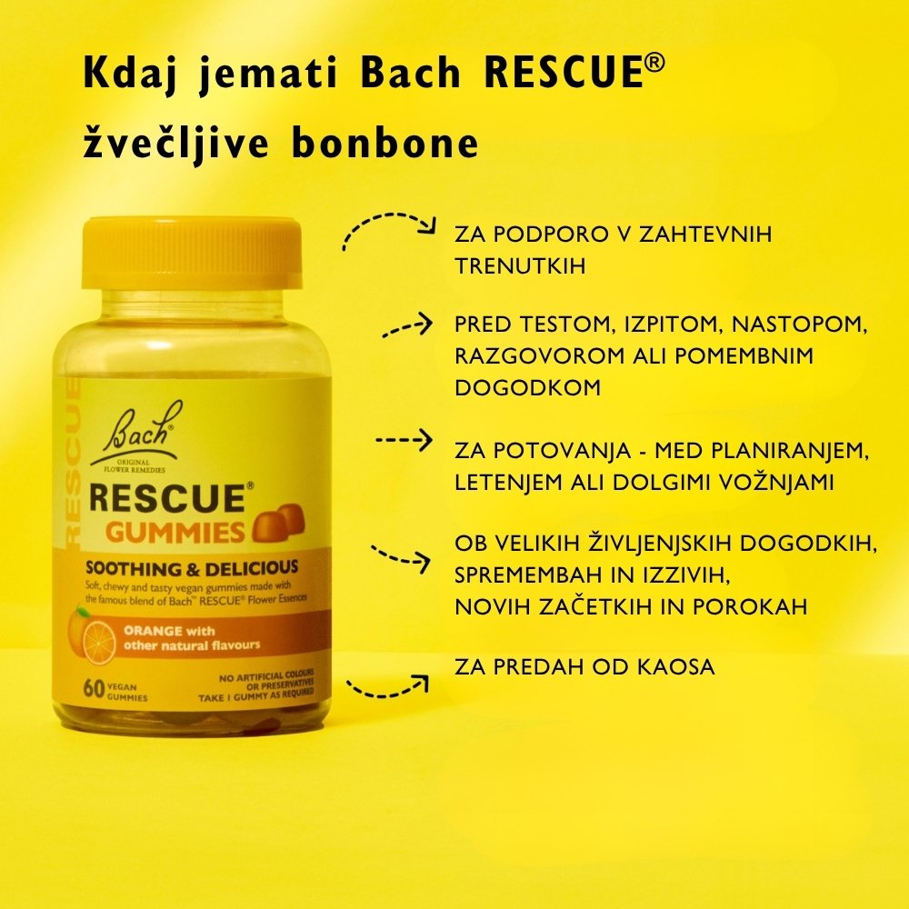 Bach RESCUE® žvečljivi bonboni - slika 2