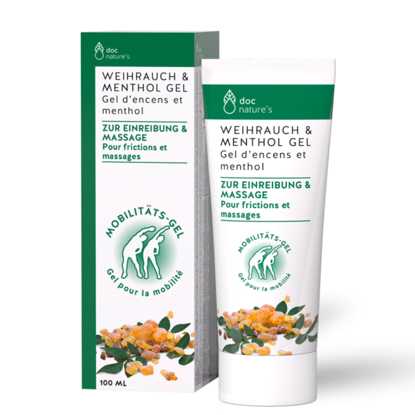 doc® nature's BOSVELIJA & MENTOL GEL za vtiranje in masaže